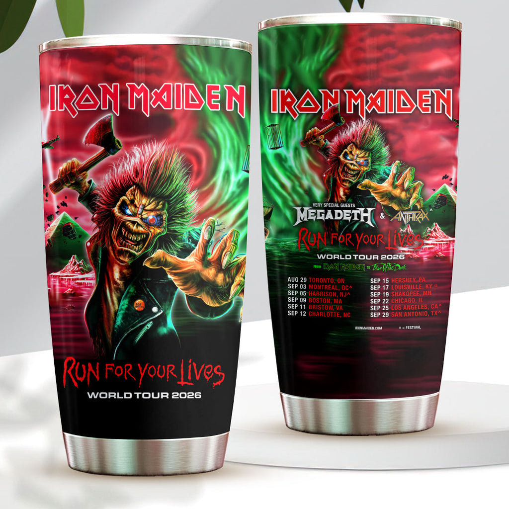 Iron Maiden World Tour 2026 Tumbler Cup – HOATT14903