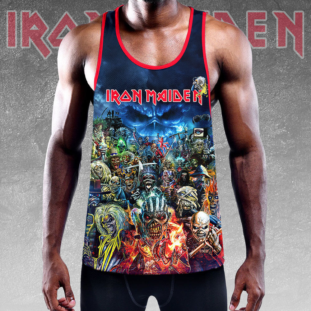 Iron Maiden Y-Back Muscle Tank Top – HOATT 11141