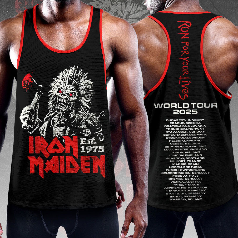 Iron Maiden Y-Back Muscle Tank Top – HOATT 11481