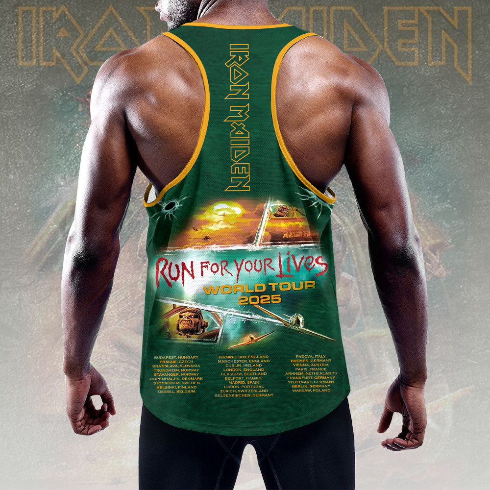 Iron Maiden Y-Back Muscle Tank Top – HOATT 11482
