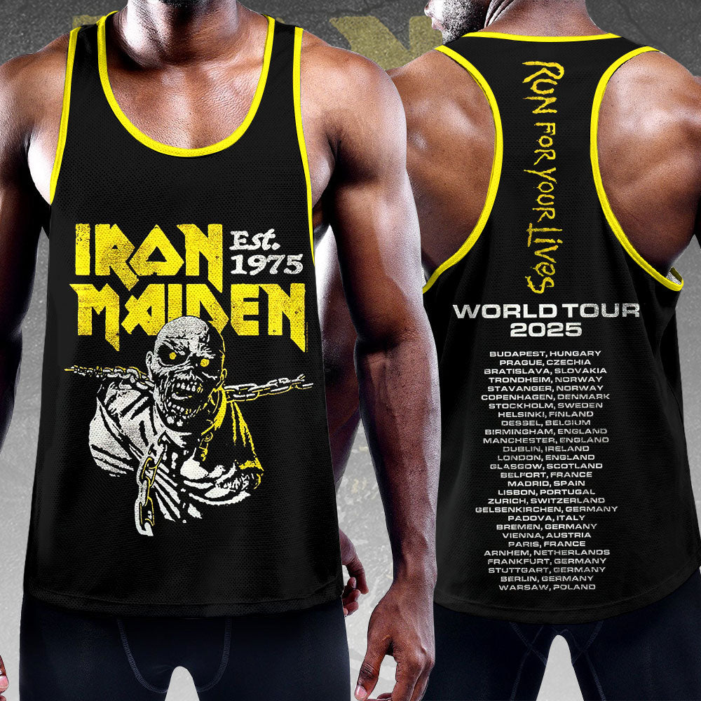 Iron Maiden Y-Back Muscle Tank Top – HOATT 11528