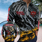 Iron Maiden Zip Polo Shirt – HOAT20286