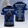 Iron Maiden 2026 World Tour 3D Apparel – HOATT20520