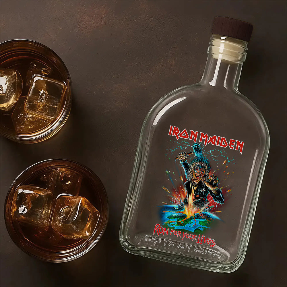 Iron Maiden 25oz Empty Whiskey Bottle – TANTN 15033