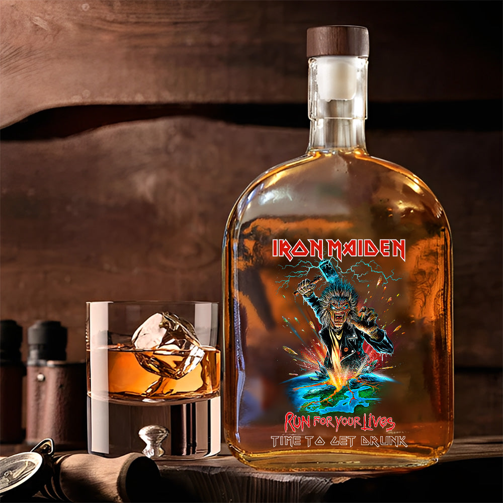 Iron Maiden 25oz Empty Whiskey Bottle – TANTN 15033