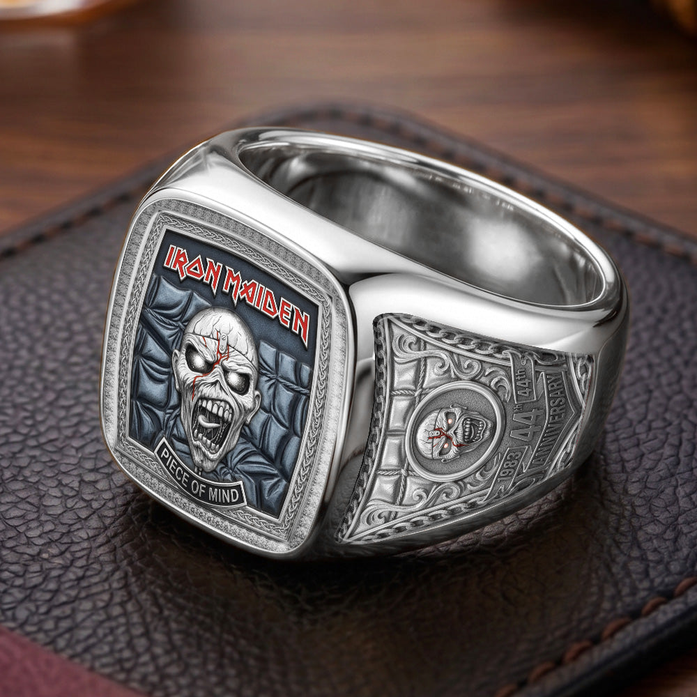 Iron Maiden 3D Engraved Ring – TMTHU7383