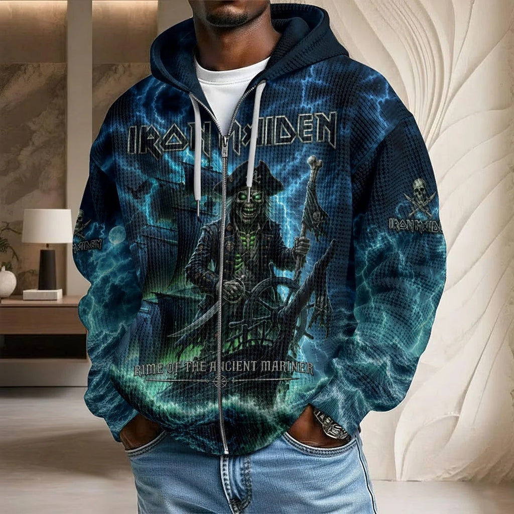Iron Maiden 3D Unisex Waffle Hoodie – TMTHU9421