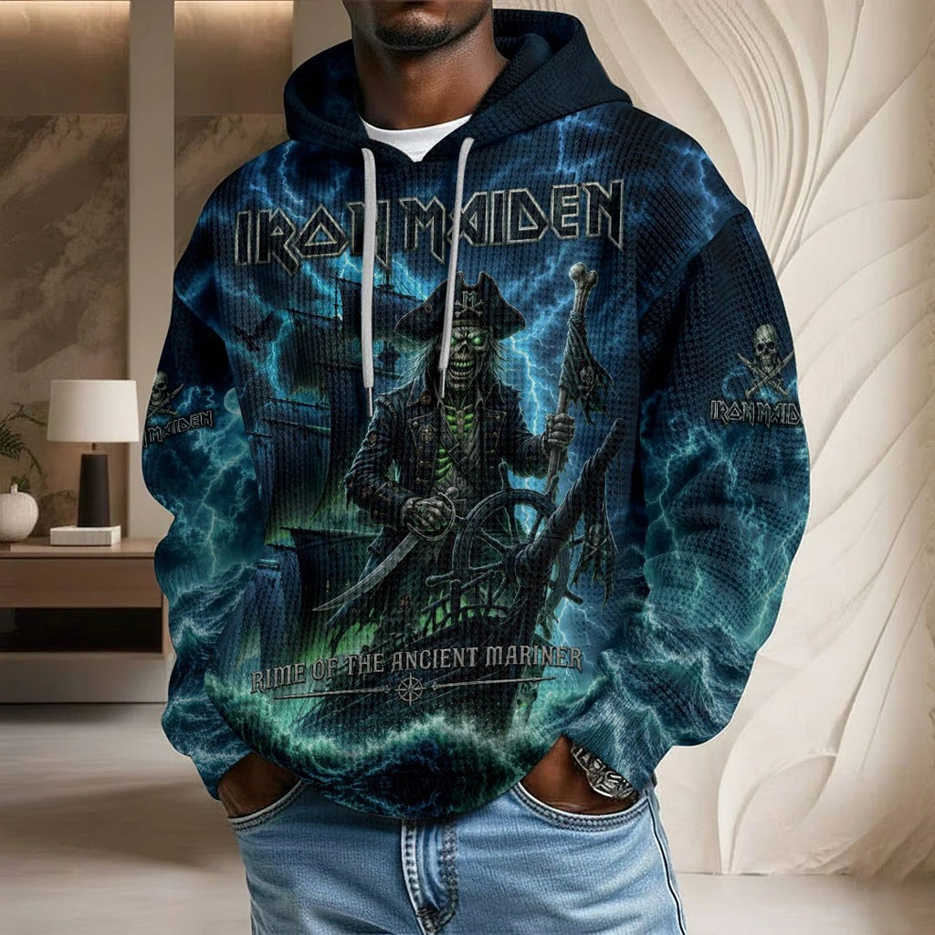 Iron Maiden 3D Unisex Waffle Hoodie – TMTHU9421