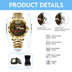 Iron Maiden Alloy Luxury Quartz Watch – GNE NEW537