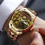 Iron Maiden Alloy Luxury Quartz Watch – GNE NEW538