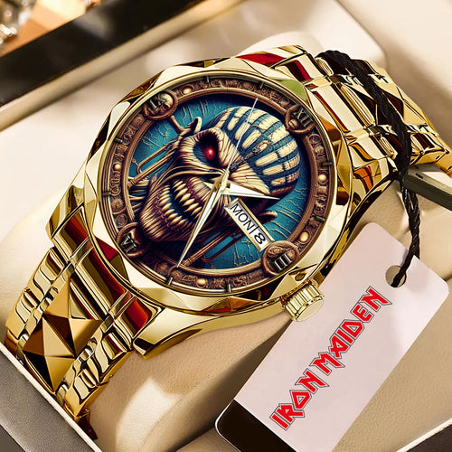 Iron Maiden Alloy Luxury Quartz Watch – HOATT12413