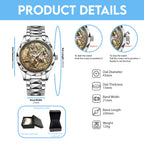 Iron Maiden Alloy Luxury Quartz Watch – TANTN 15094