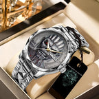 Iron Maiden Alloy Luxury Quartz Watch – TANTN16210
