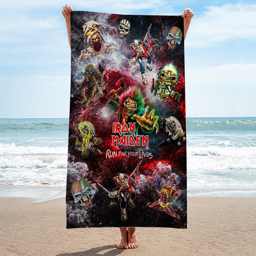 Iron Maiden Rectangle Beach Towel – GNE5229