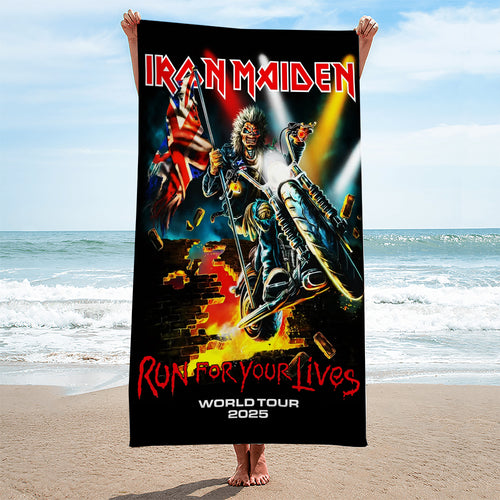 Iron Maiden Rectangle Beach Towel – HOATT 11802