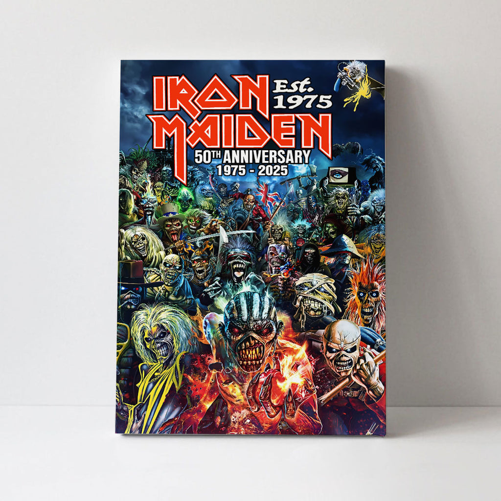 Iron Maiden Rectangle Canvas With Inner Frame – GNENEW798