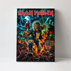 Iron Maiden Rectangle Canvas With Inner Frame – TANTN26072