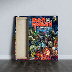Iron Maiden Rectangle Canvas With Inner Frame – GNENEW798