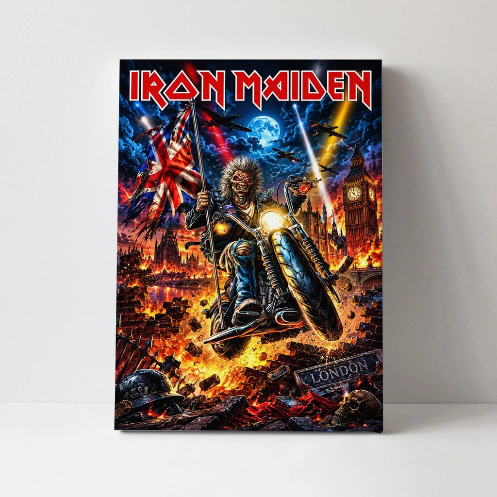 Iron Maiden Rectangle Canvas With Inner Frame – TANTN26073