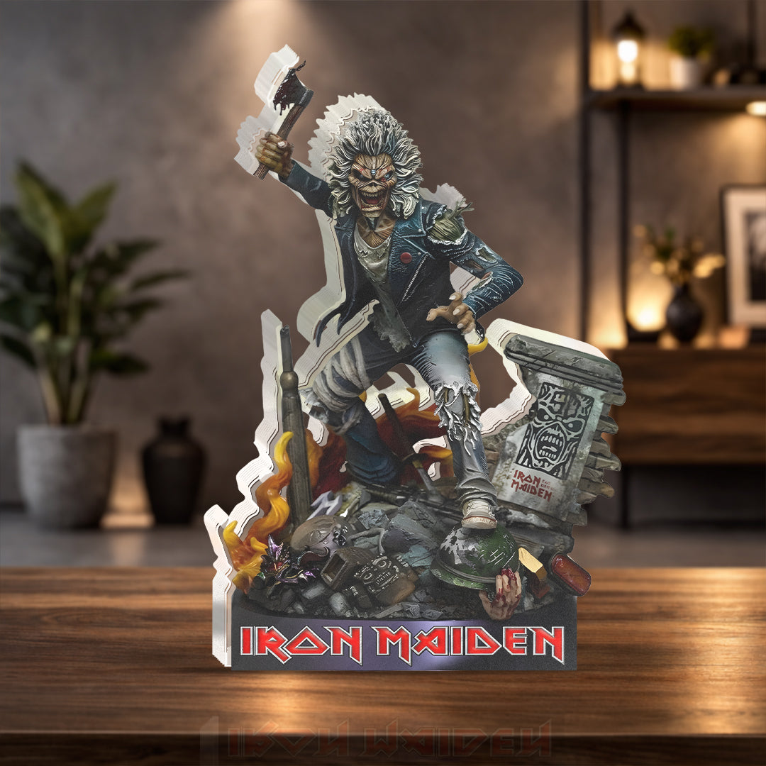Iron Maiden Custom Shape Acrylic Plaque – HOATT16528