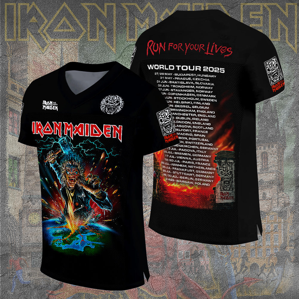 Iron Maiden 3D Football Jersey – TANTN 14585