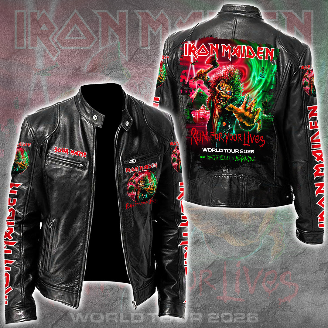 Iron Maiden Motorcycle Leather Jacket – TANTN18700