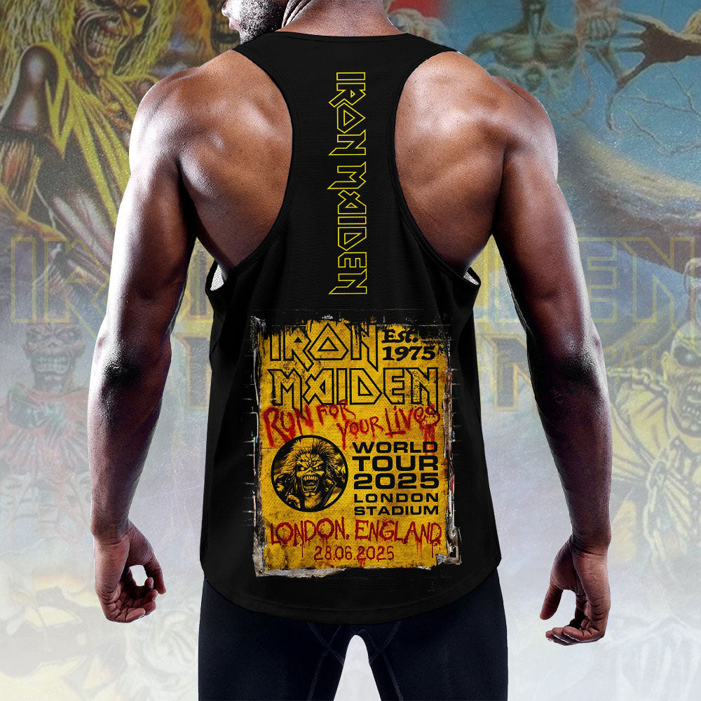 Iron Maiden Y-Back Muscle Tank Top – HOATT 11509