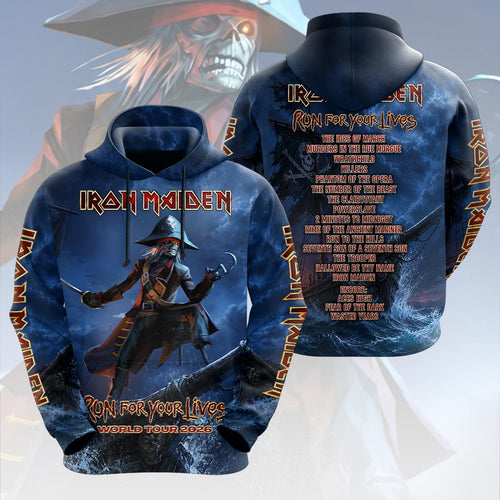 Iron Maiden 2026 World Tour 3D Apparel – HOATT19213