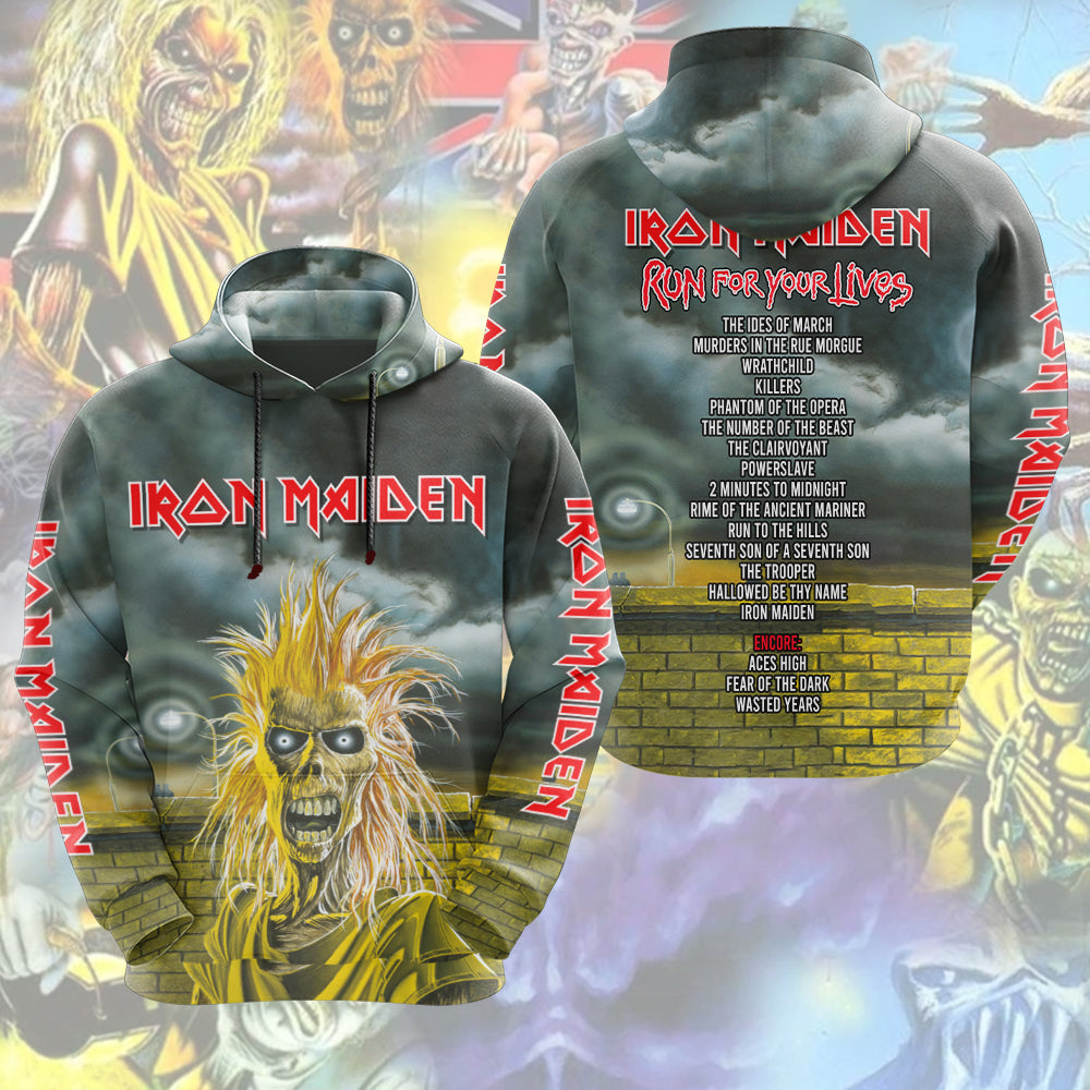 Iron Maiden 2026 World Tour 3D Apparel – HOATT16526