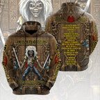 Iron Maiden 2026 World Tour 3D Apparel – HOATT21429