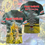Iron Maiden 2026 World Tour 3D Apparel – HOATT16526
