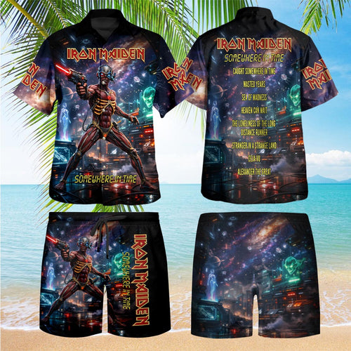 Iron Maiden 3D Hawaiian Apparel – HOATT19767