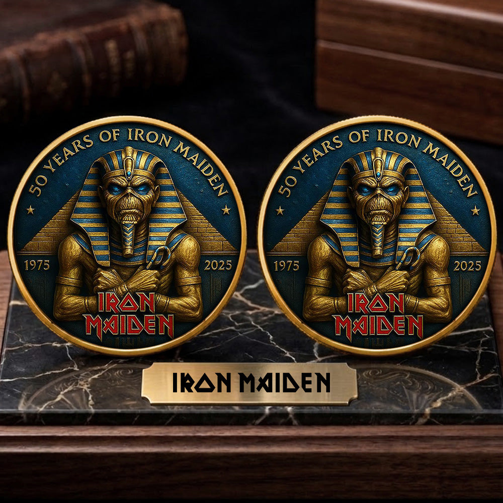 Iron Maiden 50th Anniversary Commemorative Coin – GNE5402