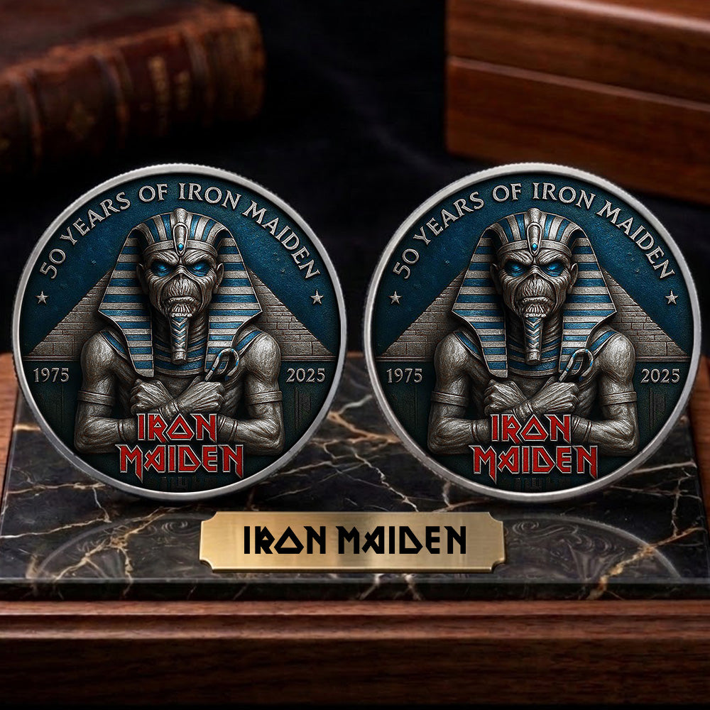 Iron Maiden 50th Anniversary Commemorative Coin – GNE5402