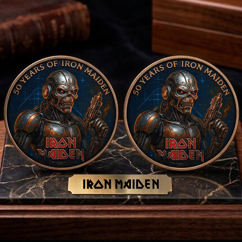 Iron Maiden 50th Anniversary Commemorative Coin – GNE5403
