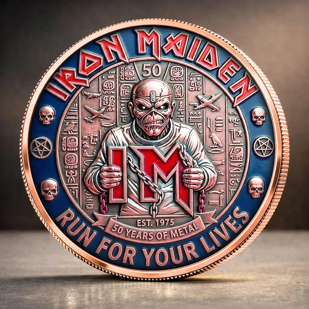 Iron Maiden 50th Anniversary Commemorative Coin – TANTN21559