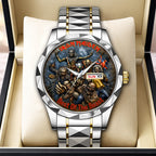 Iron Maiden Alloy Luxury Quartz Watch – HOATT16949