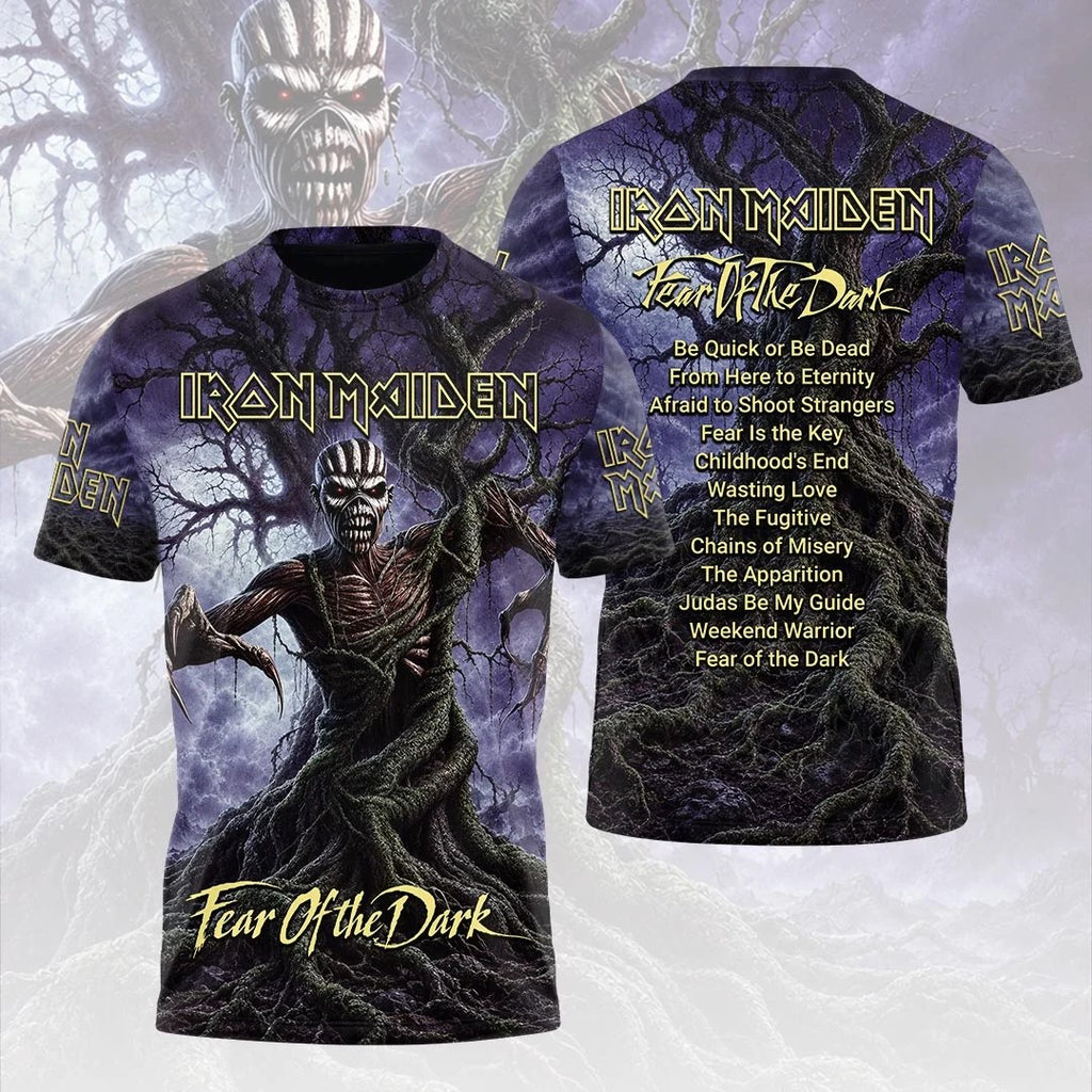Iron Maiden Fear of The Dark 3D Apparel – HOATT26890