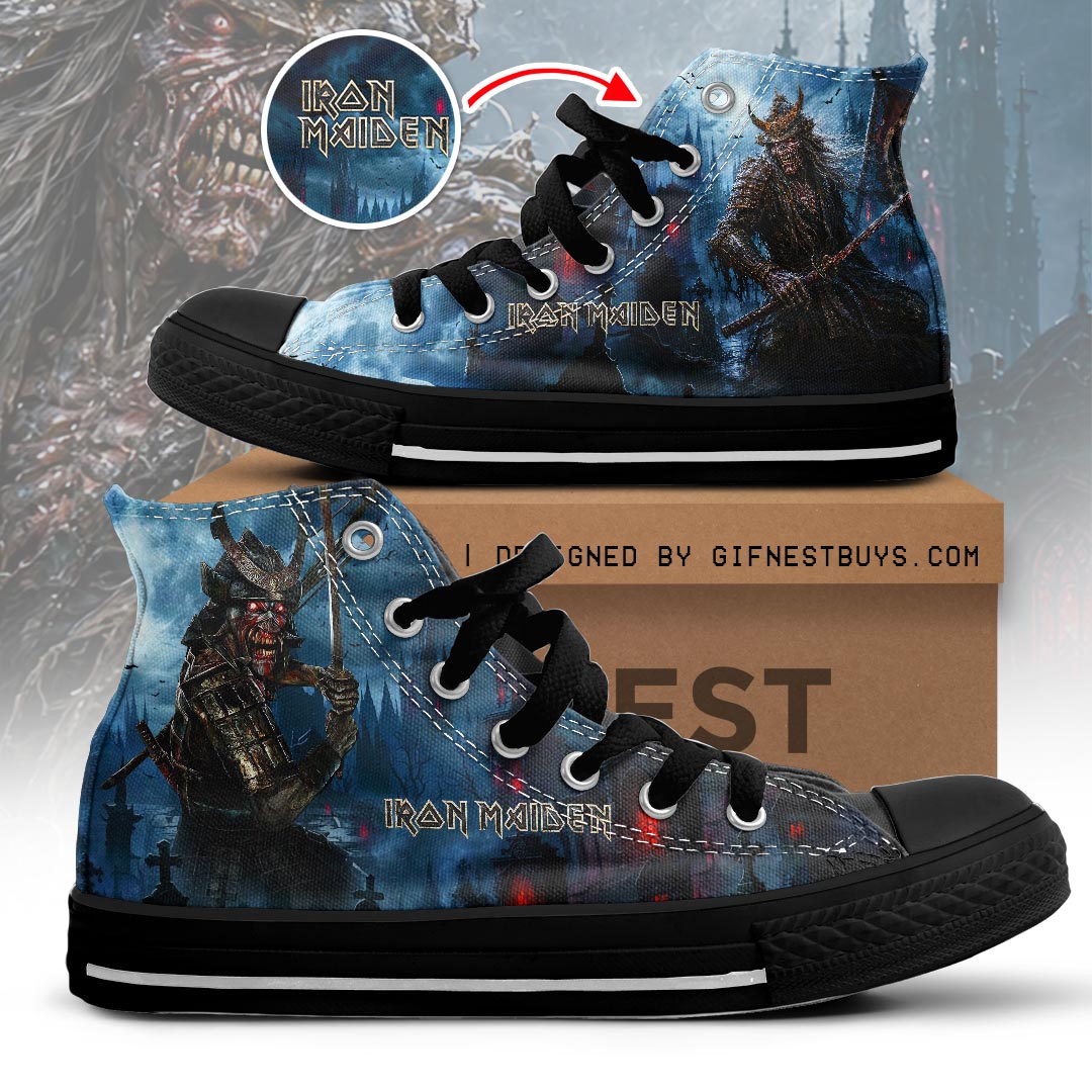 Iron Maiden High Top Canvas Shoes – HOATT19802