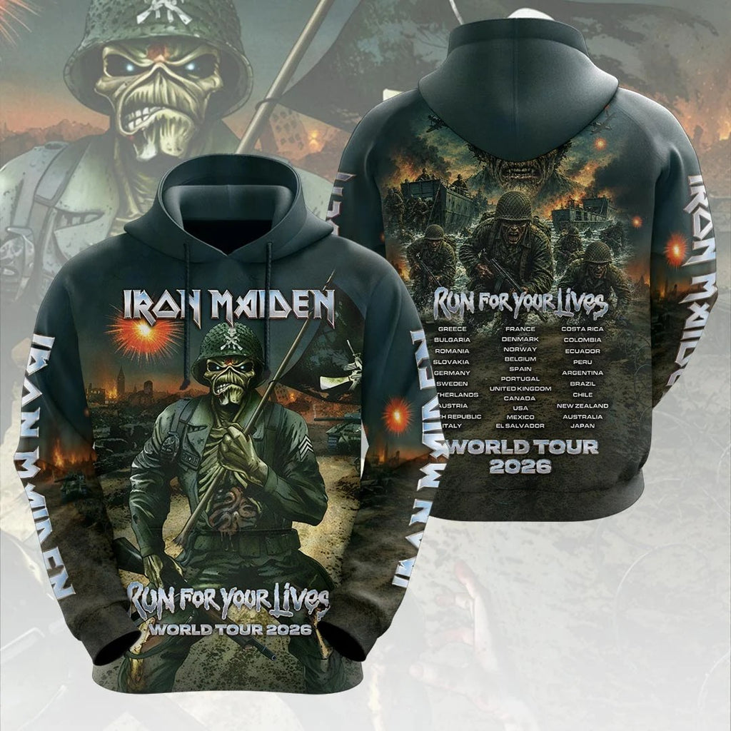 Iron Maiden 3D Apparel – HOATT20910