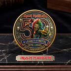 Iron Maiden 50th Anniversary Commemorative Coin – VANDH5067