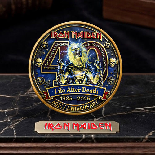 Iron Maiden Live After Death 40th Anniversary Commemorative Coin – VANDH5068