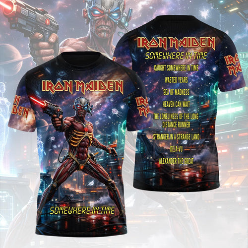 Iron Maiden 2026 World Tour 3D Apparel – HOATT19146
