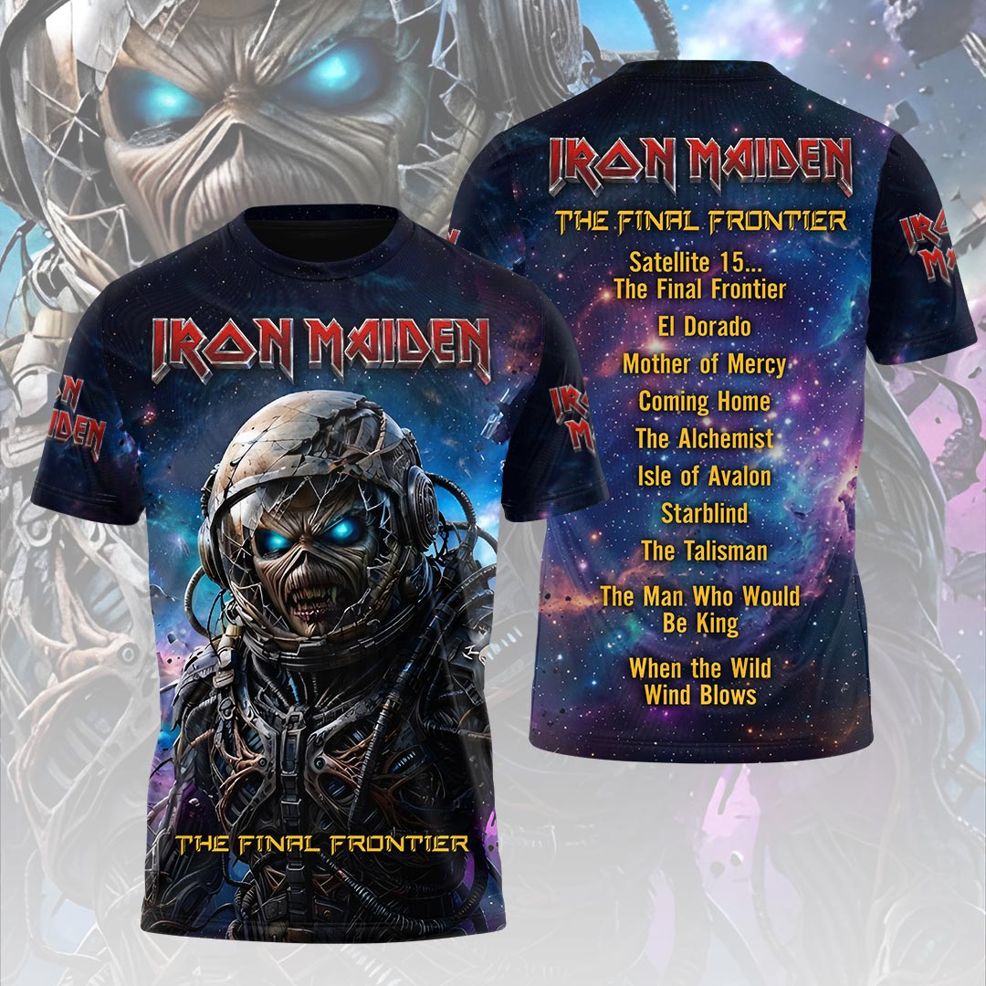 Iron Maiden 2026 World Tour 3D Apparel – HOATT19714