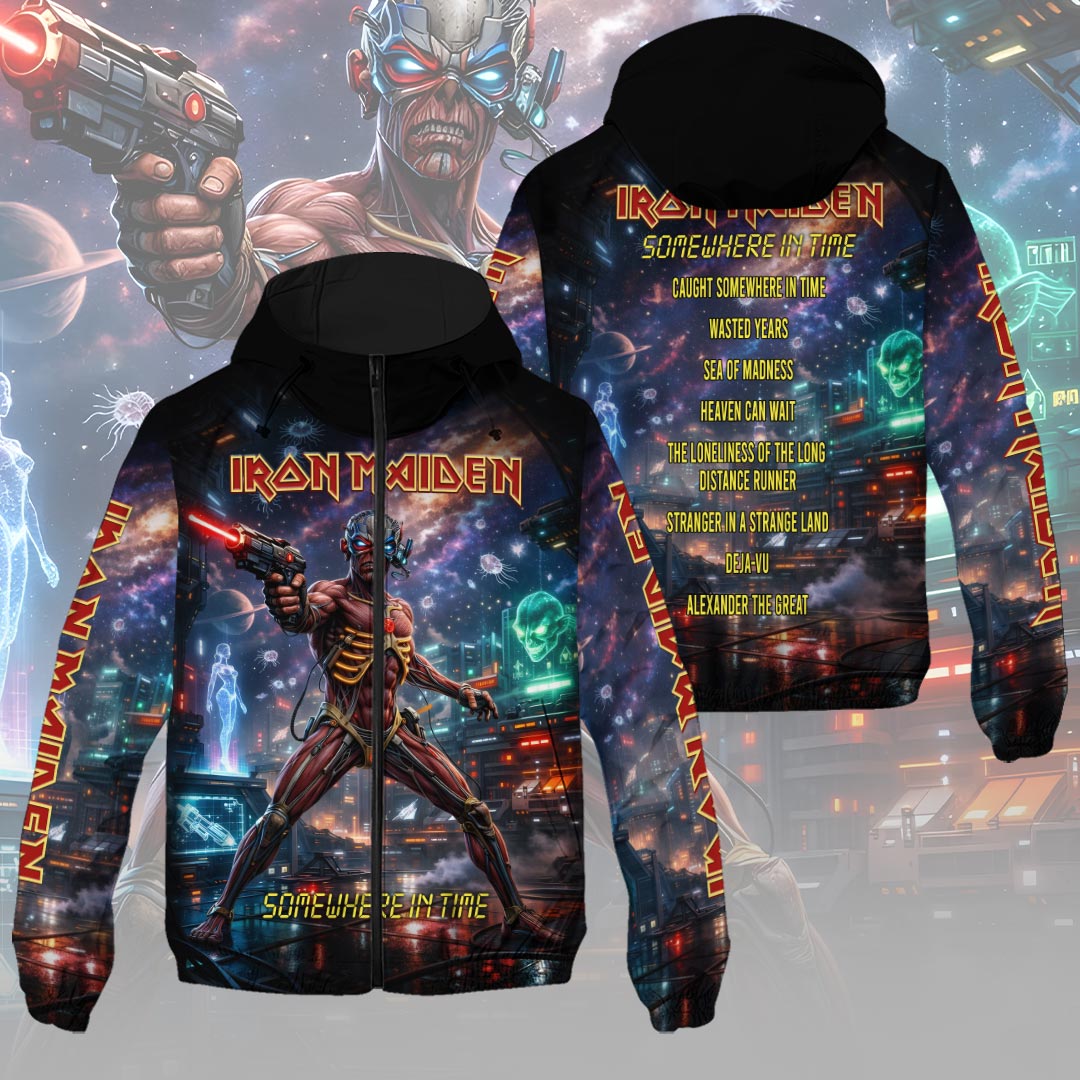 Iron Maiden 3D Windbreaker Jacket – HOATT19525