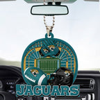 Jacksonville Jaguars Custom shape 2-sided Acrylic Car Ornament – TMTHU745