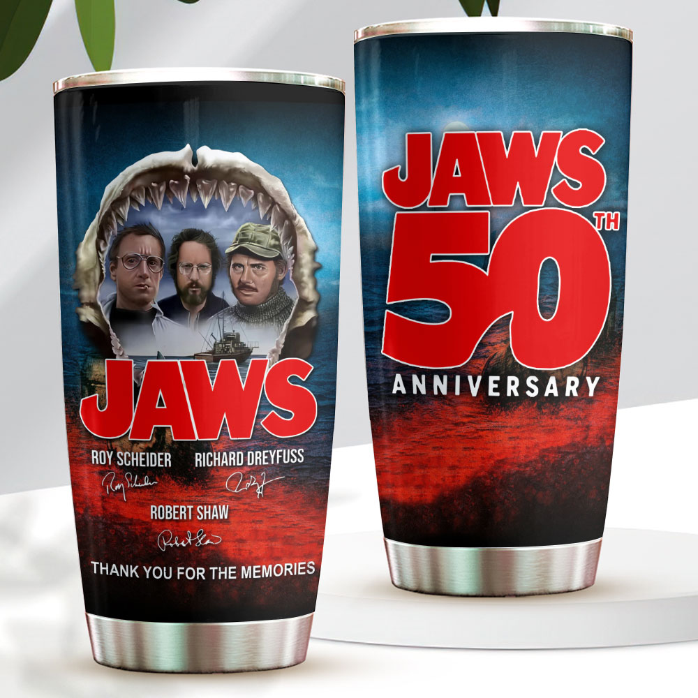 Jaws 50th Anniversary Tumbler Cup – TMTHU523