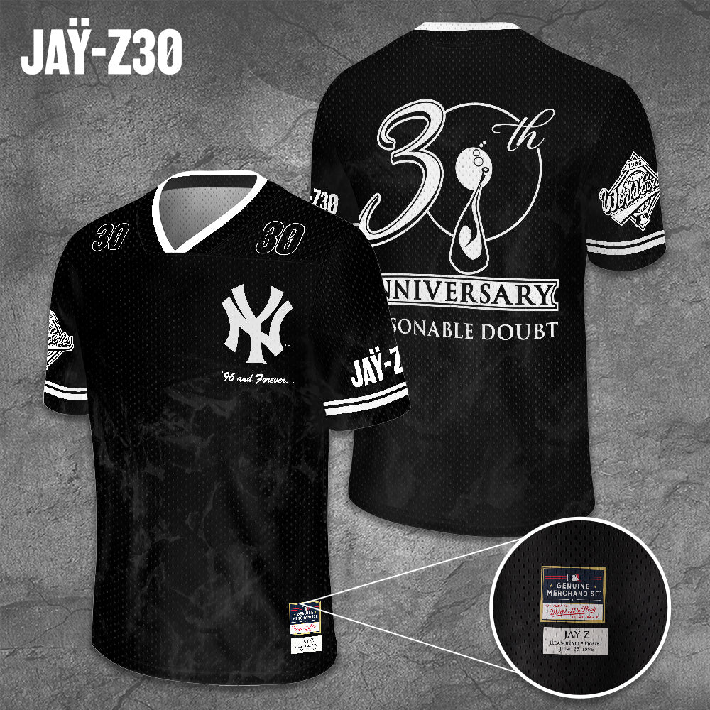 JAŸ-Z30 3D V-Neck Mesh Jersey – GNE7675