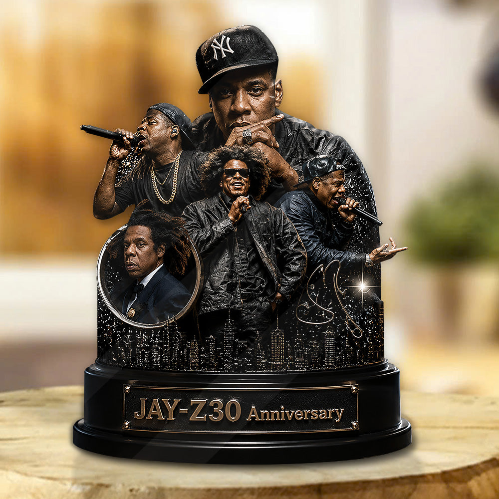 JAŸ-Z30 Anniversary Custom Shape Acrylic Plaque – GNE7595