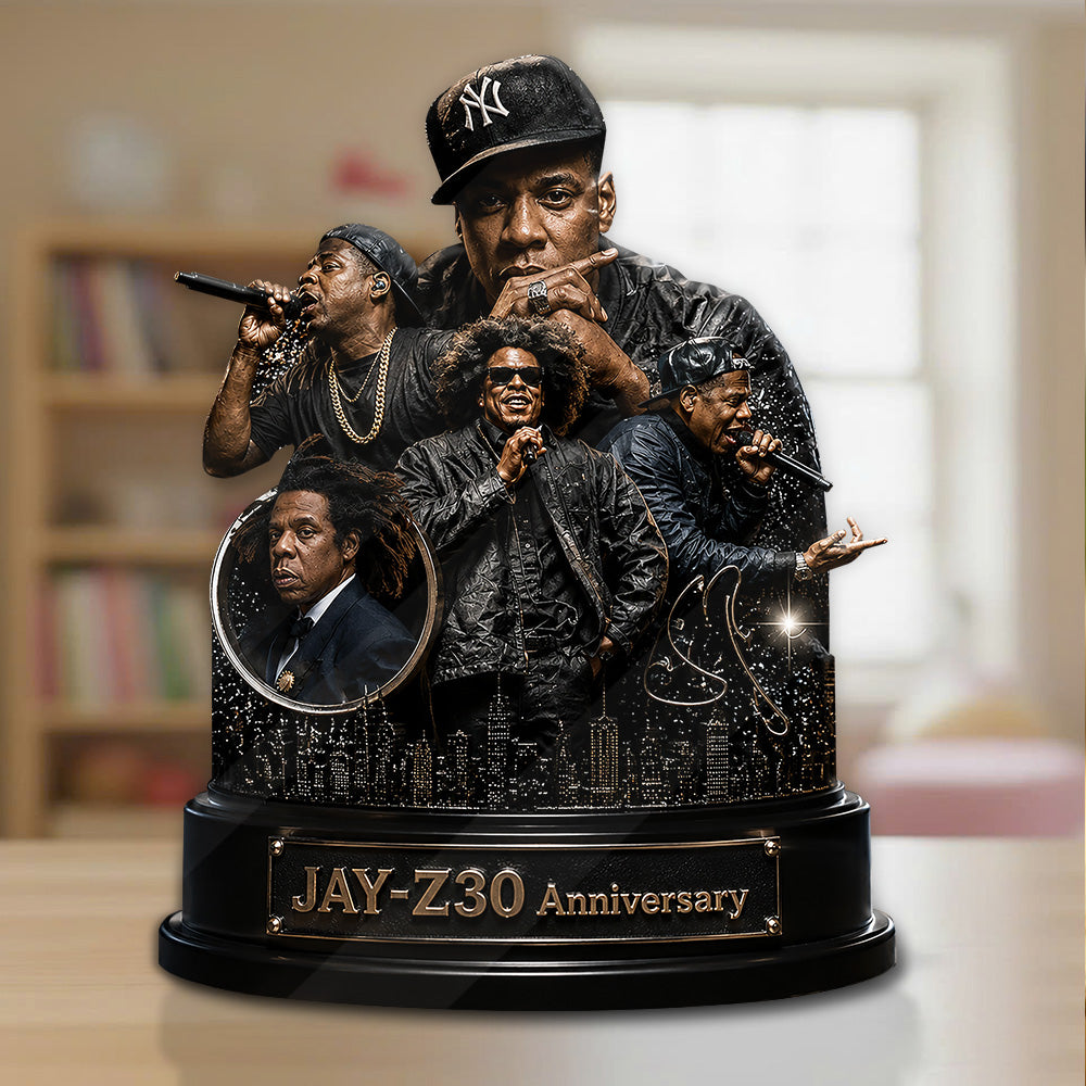 JAŸ-Z30 Anniversary Custom Shape Acrylic Plaque – GNE7595